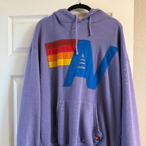 AVIATOR NATION LOGO STITCH PULLOVER RELAXED FIT